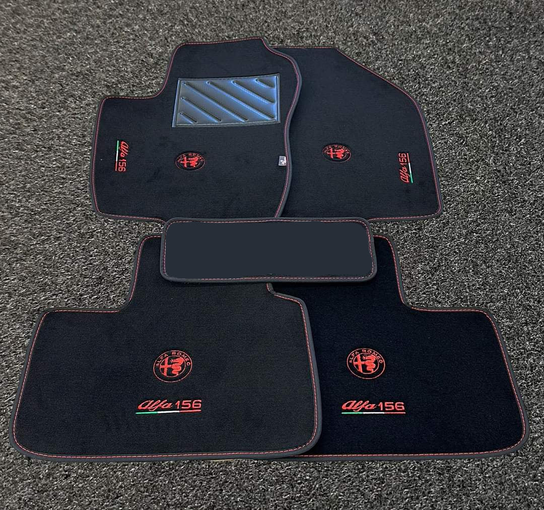 Tappetini Alfa Romeo 156 logo