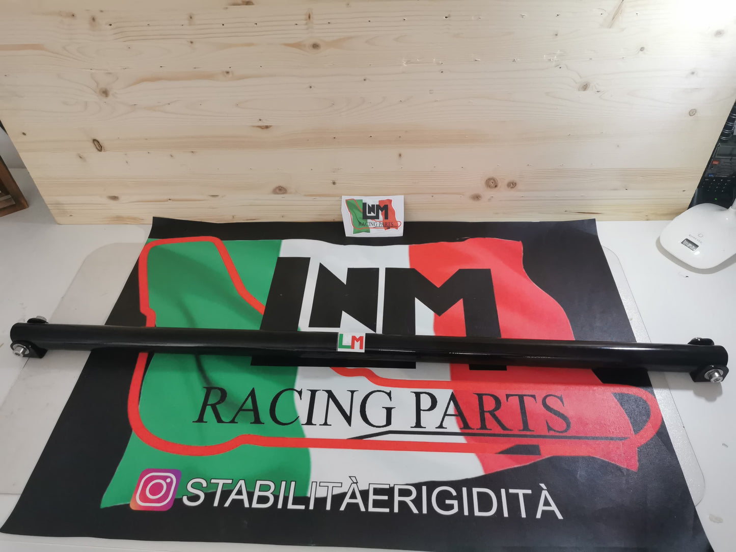 Barra duomi tetto irrigidimento 500abarth cabrio LNMracing