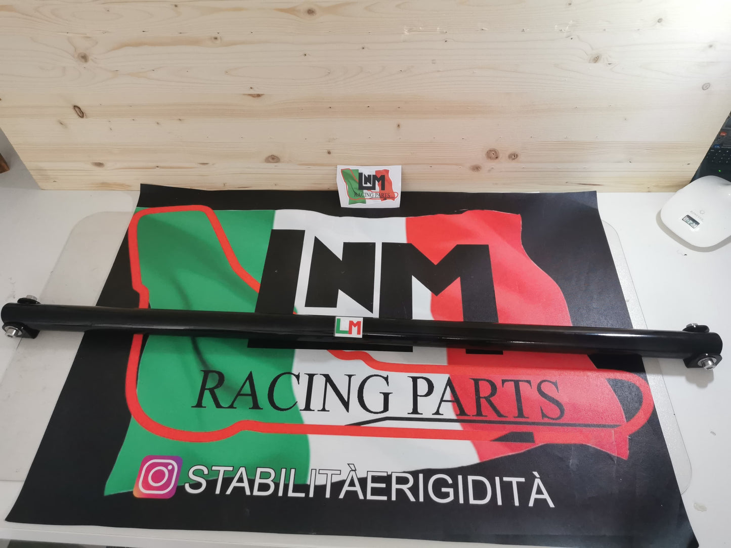 Barra duomi tetto irrigidimento 500abarth cabrio LNMracing