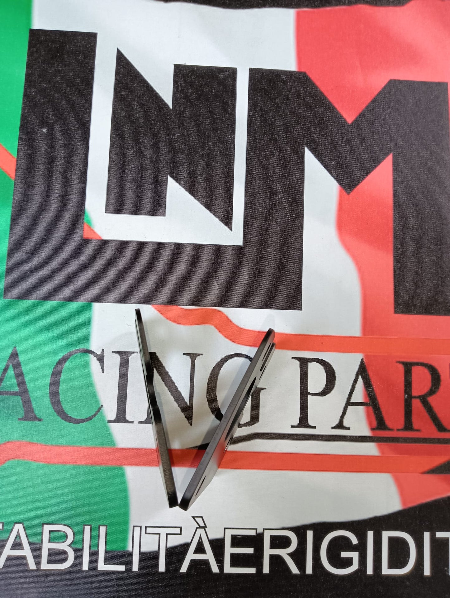 Piastre camber 1.5 gradi camber negativo Post PISTA  500abarth / fiat panda 100HP LNMRACING