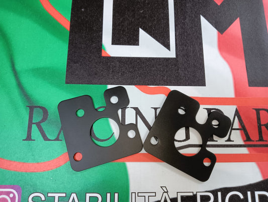 Piastre camber 1.5 gradi camber negativo Post PISTA  500abarth / fiat panda 100HP LNMRACING