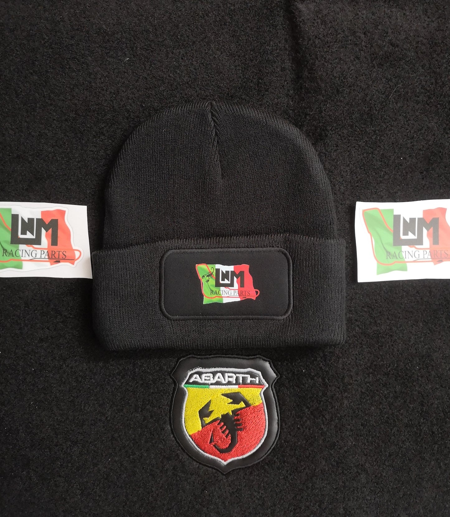 Cappellino nero Brand LNMracing