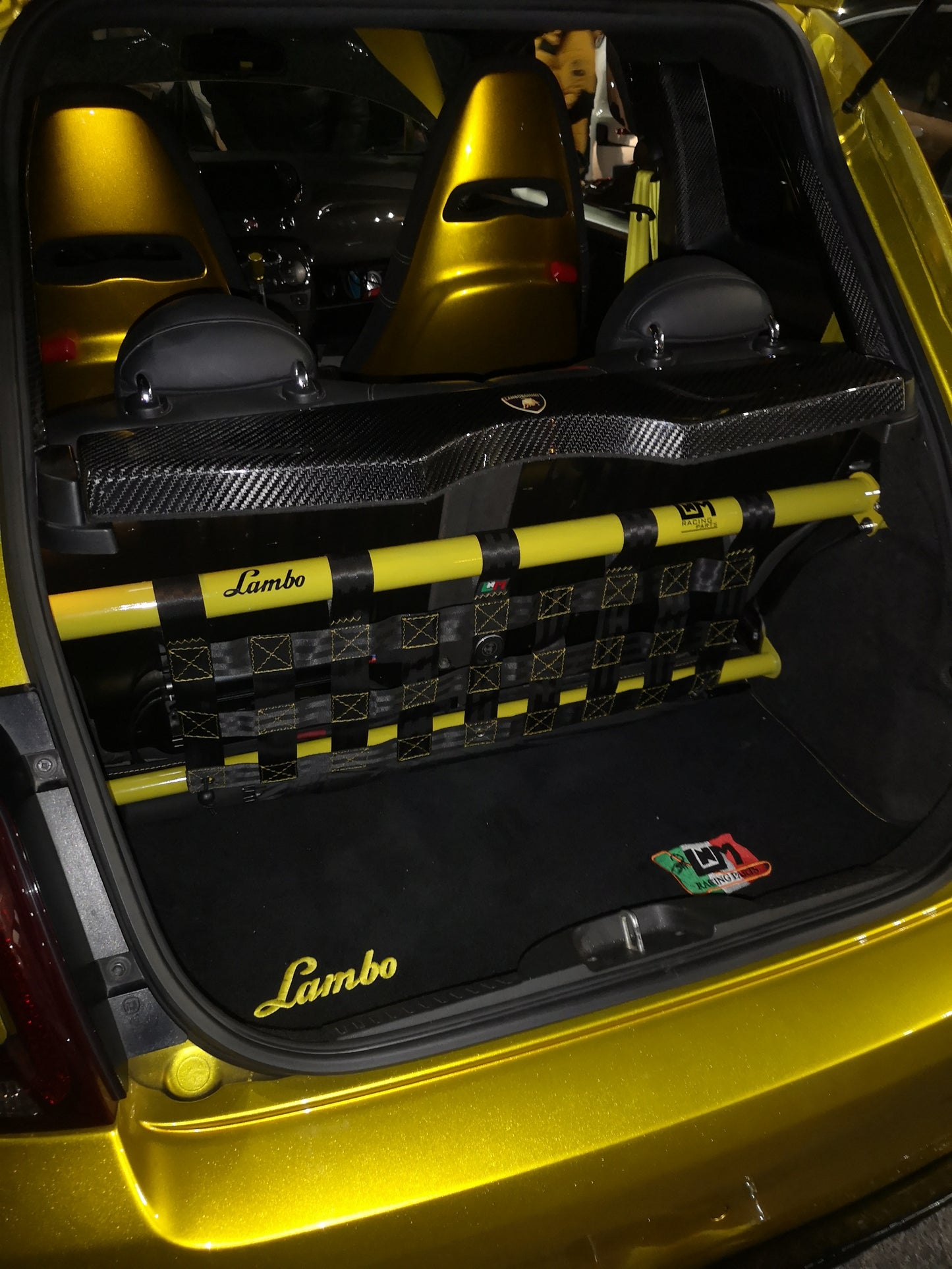 Kit irrigidimento baule LNM X Lambo595 "OVER400hp"