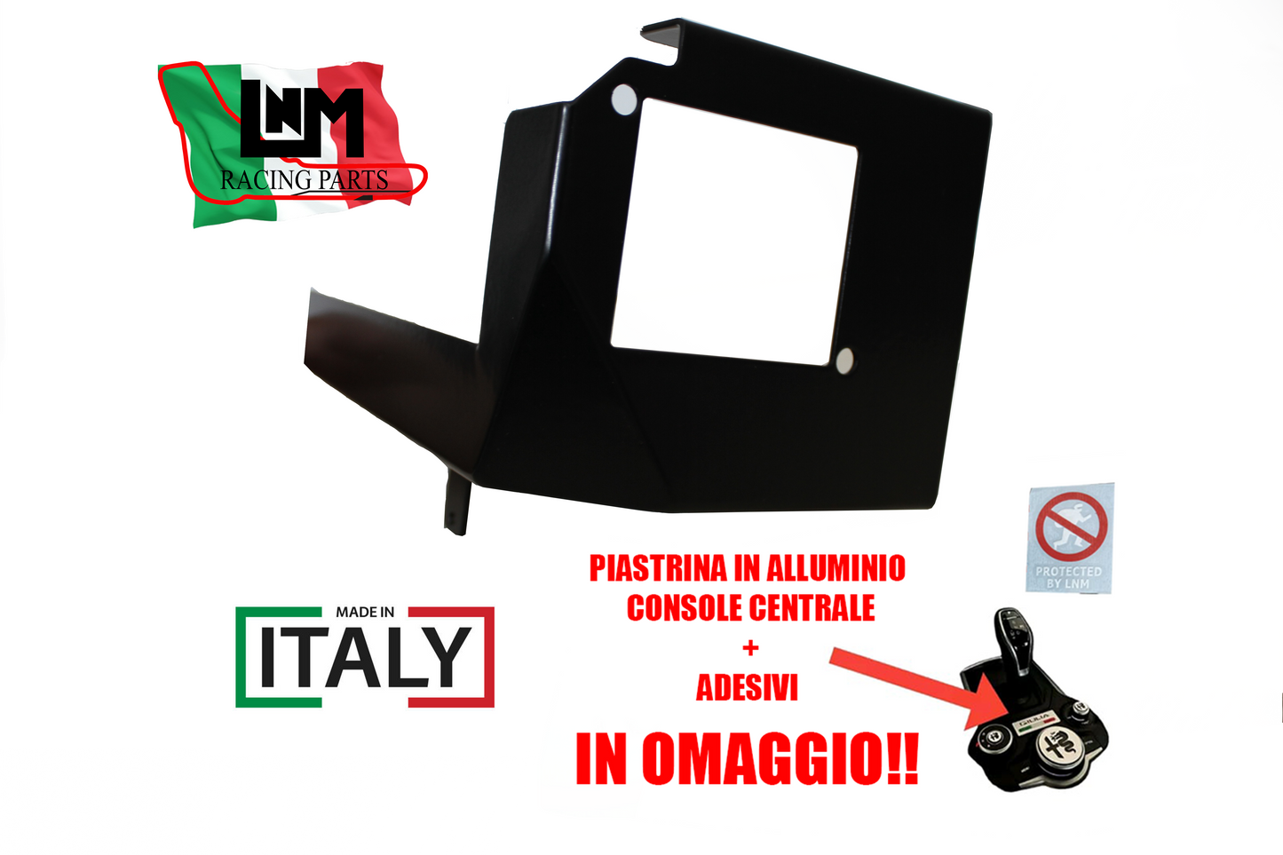 Blindatura ECU RADAR anti collisione Alfa Romeo Stelvio / Q4 ANTITHEFT ARMOR LNM