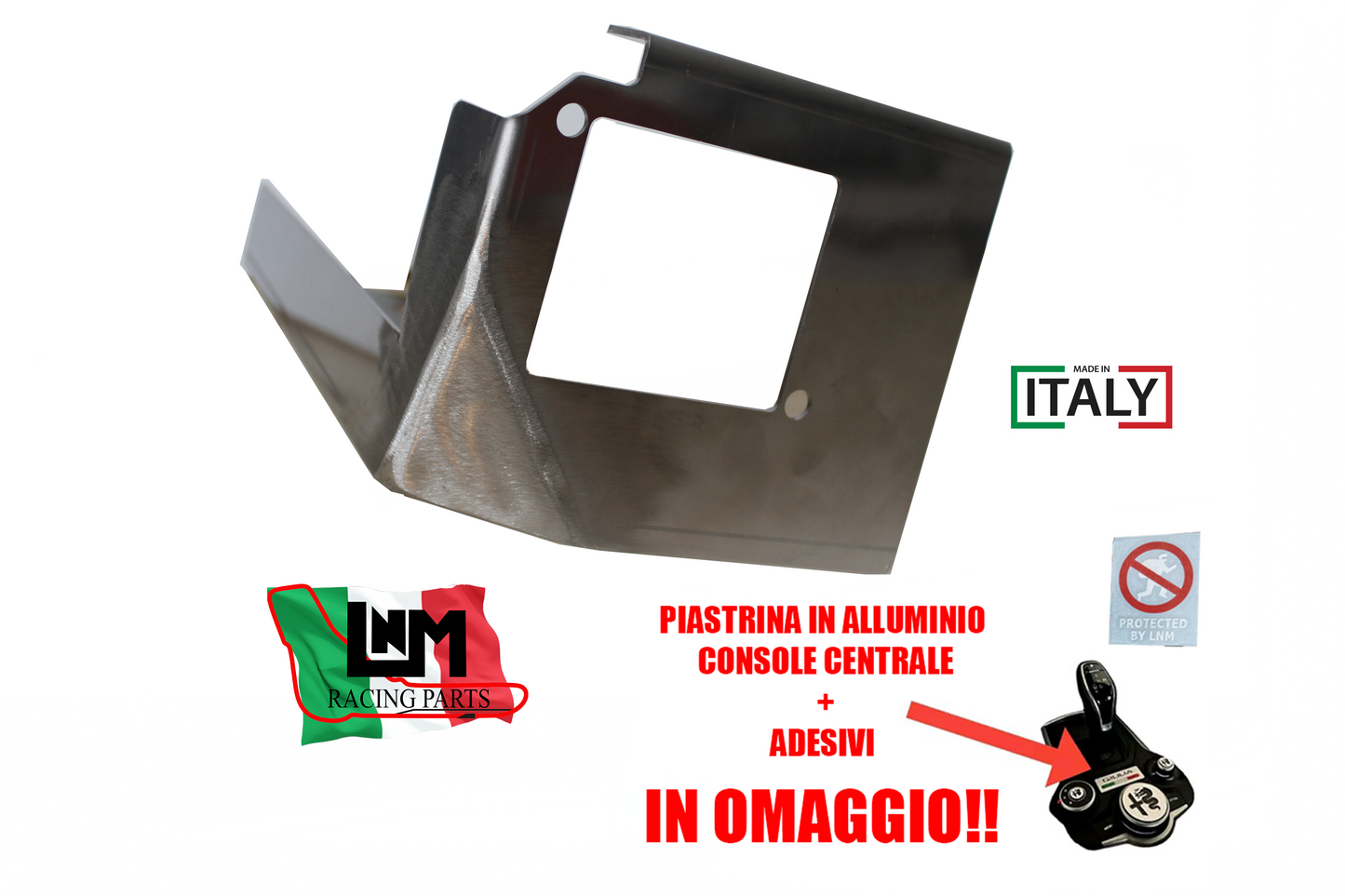 Blindatura ECU RADAR anti collisione Alfa Romeo Stelvio / Q4 ANTITHEFT ARMOR LNM