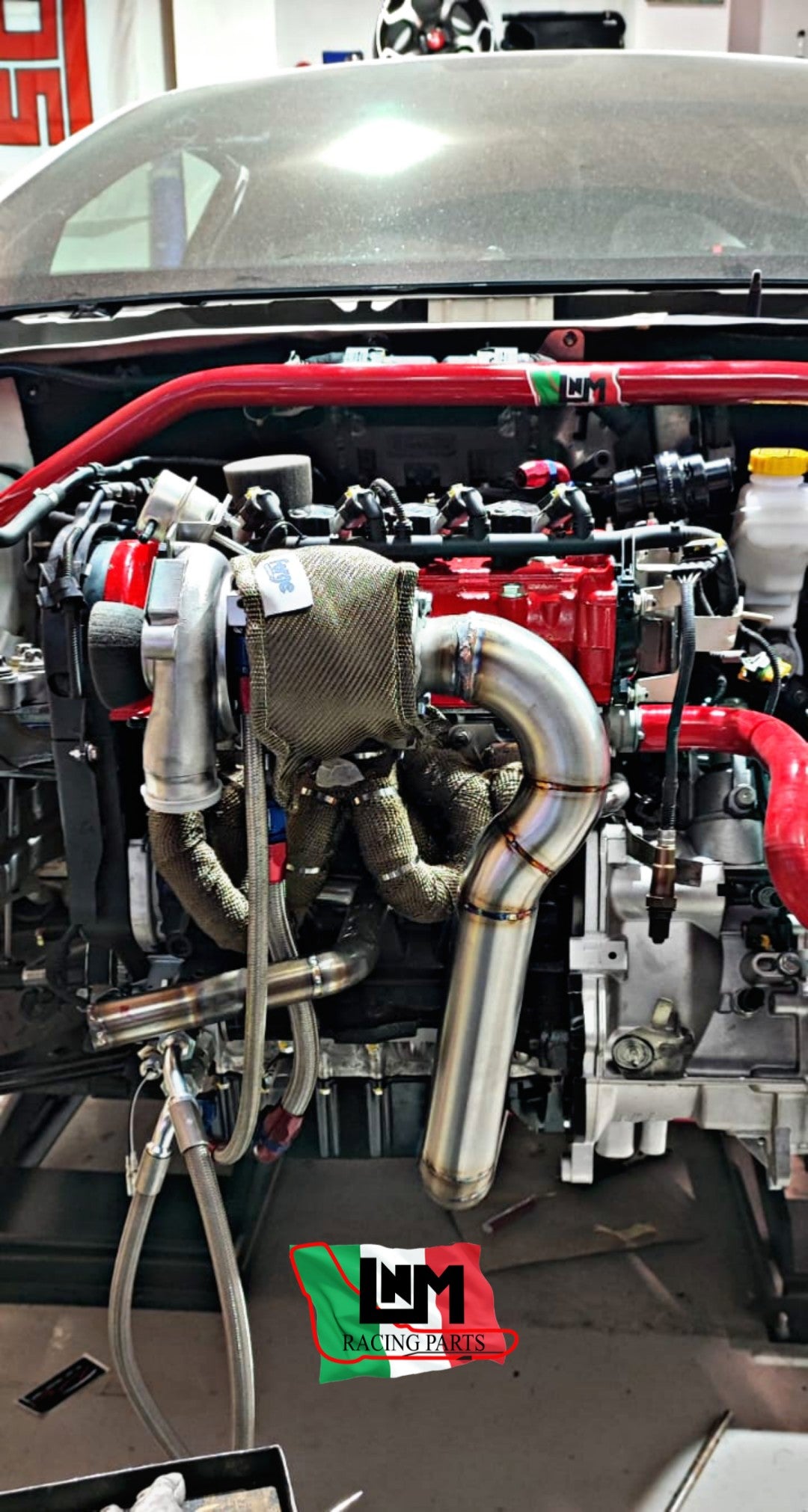 Barra Duomi anteriore Punto Evo abarth, punto abarth , Fiat Punto no diesel LNM