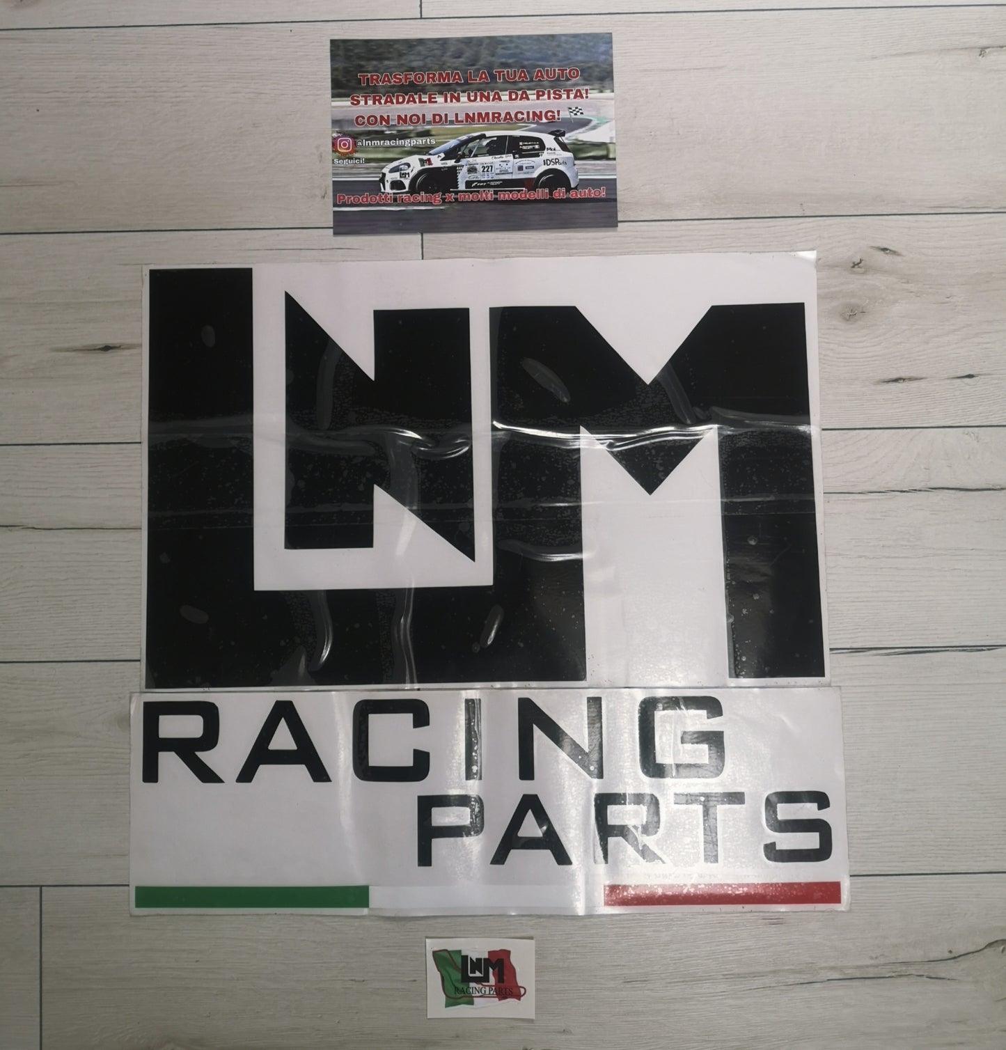 sticker LNMracing big race 50cm x 50cm