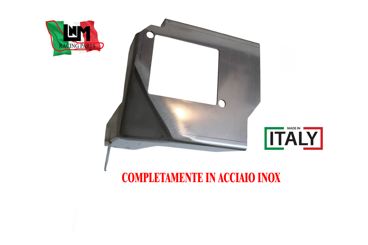 Blindatura radar Alfa Romeo Giulia QV spessore maggiorato centralina EXTREME ANTITHEFT ARMOR INOX LNM