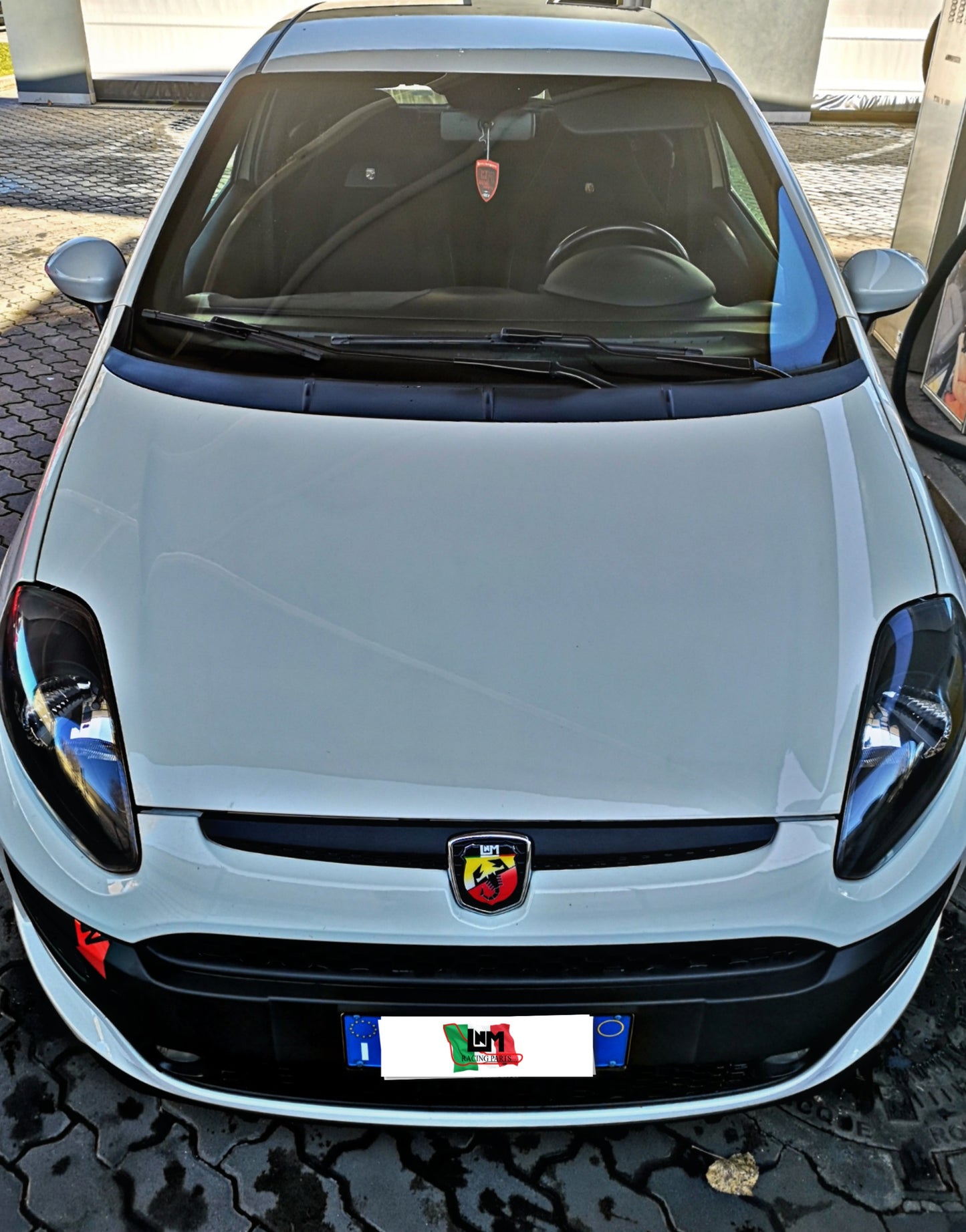 Set loghi ABARTH auto personalizzati gel resinato alta adesione