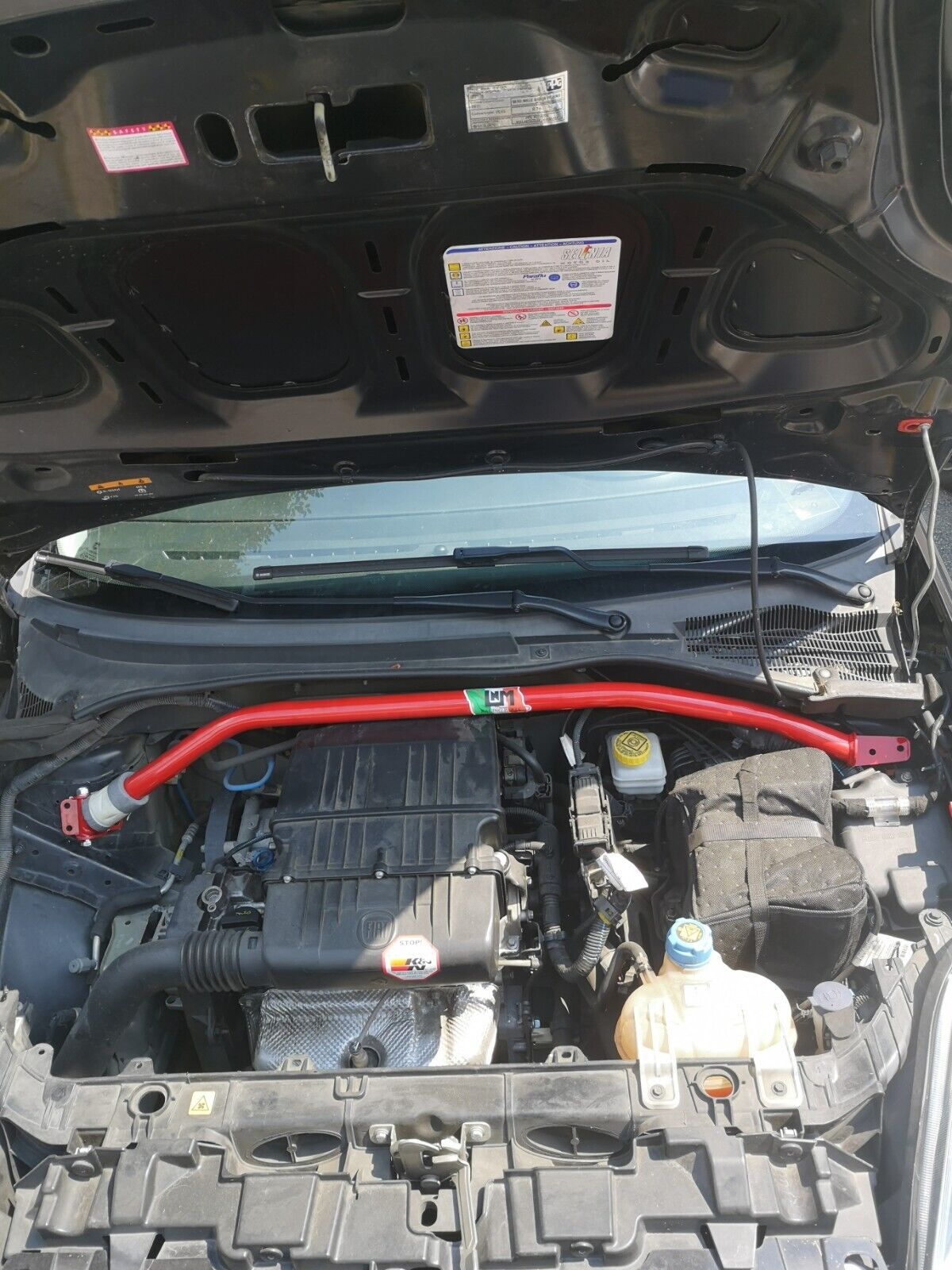 Barra Duomi anteriore Punto Evo abarth, punto abarth , Fiat Punto no diesel LNM