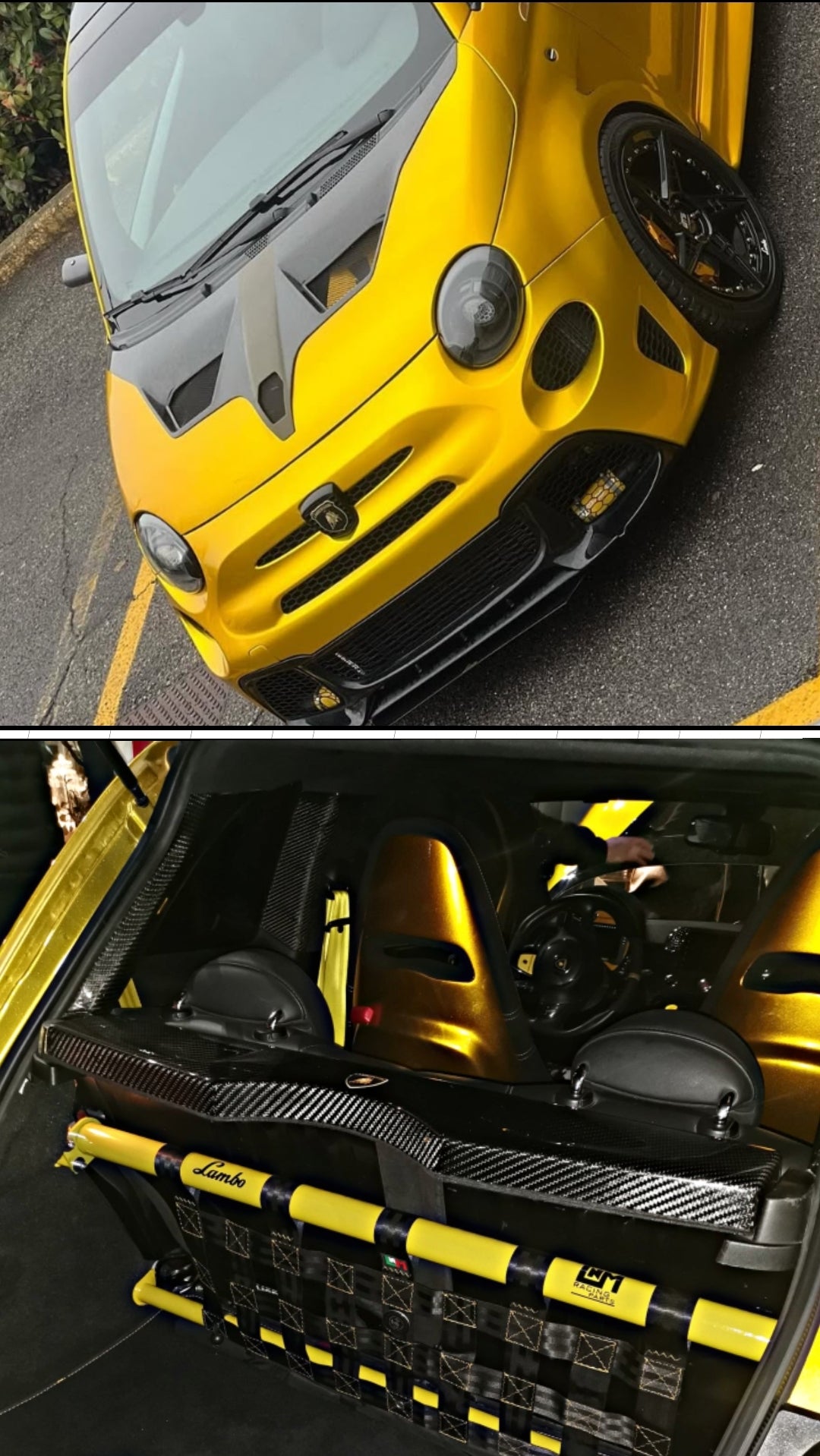 Kit irrigidimento baule LNM X Lambo595 "OVER400hp"