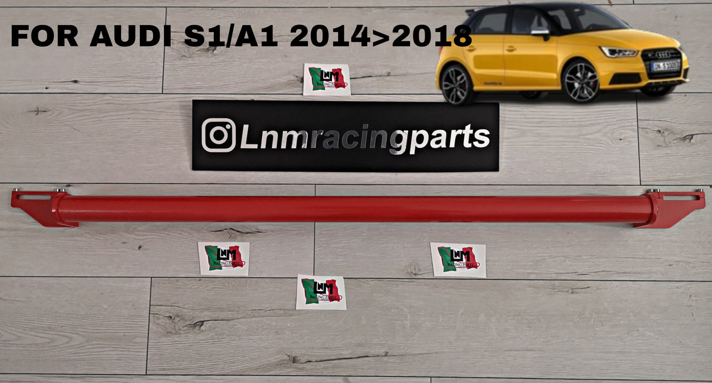 Barra duomi posteriore irrigidimento Baule Audi S1 dal 2014 al 2018 mantenendo i sedili LNM