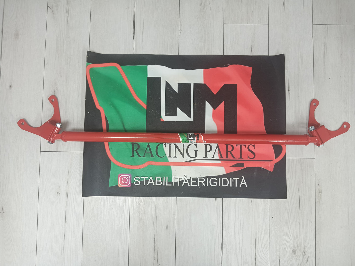 Barra duomi anteriore irrigidimento 500 ABARTH / fiat 500 LNM (no scatola filtro originale)